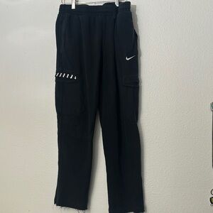 Nike Black Cargo Sweatpants
